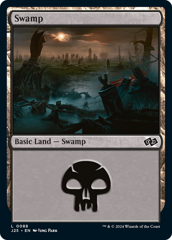 Swamp (0088) (88) [Foundations Jumpstart] - Deck Out Gaming