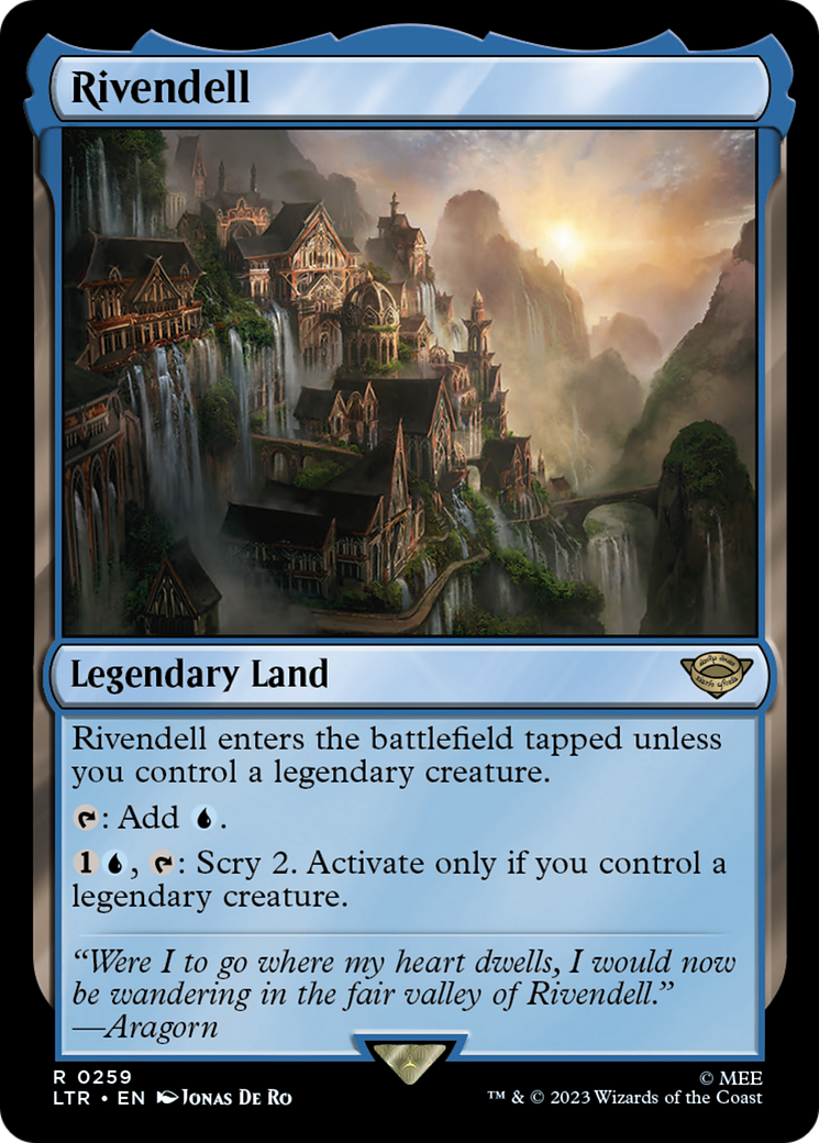 Rivendell (259) [The Lord of the Rings: Tales of Middle-earth] foil - Deck Out Gaming