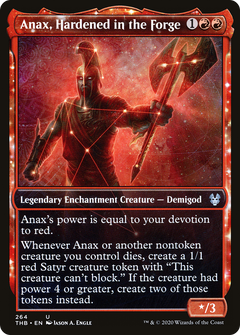 Anax, Hardened in the Forge (Showcase) (264) [Theros Beyond Death] - Deck Out Gaming