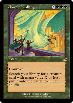 Chord of Calling (Retro Frame) (345) [Ravnica Remastered] foil - Deck Out Gaming