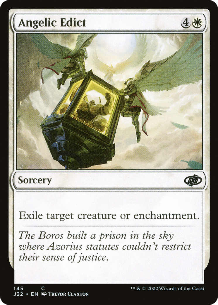 Angelic Edict (145) [Jumpstart 2022] - Deck Out Gaming