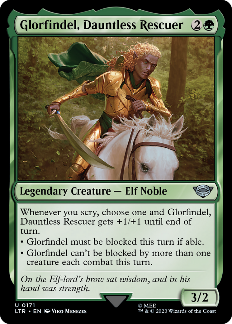 Glorfindel, Dauntless Rescuer (171) [The Lord of the Rings: Tales of Middle-earth] - Deck Out Gaming