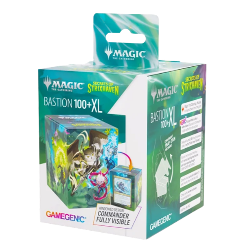 Gamegenic Deck Box: MTG Secrets Of Strixhaven - Strixhaven Students - Bastion 100+ XL - Deck Out Gaming