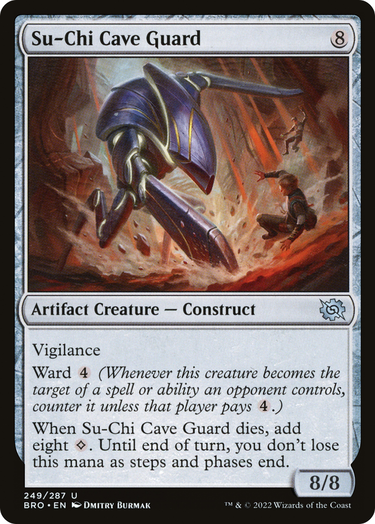 Su-Chi Cave Guard (249) [The Brothers' War] foil - Deck Out Gaming