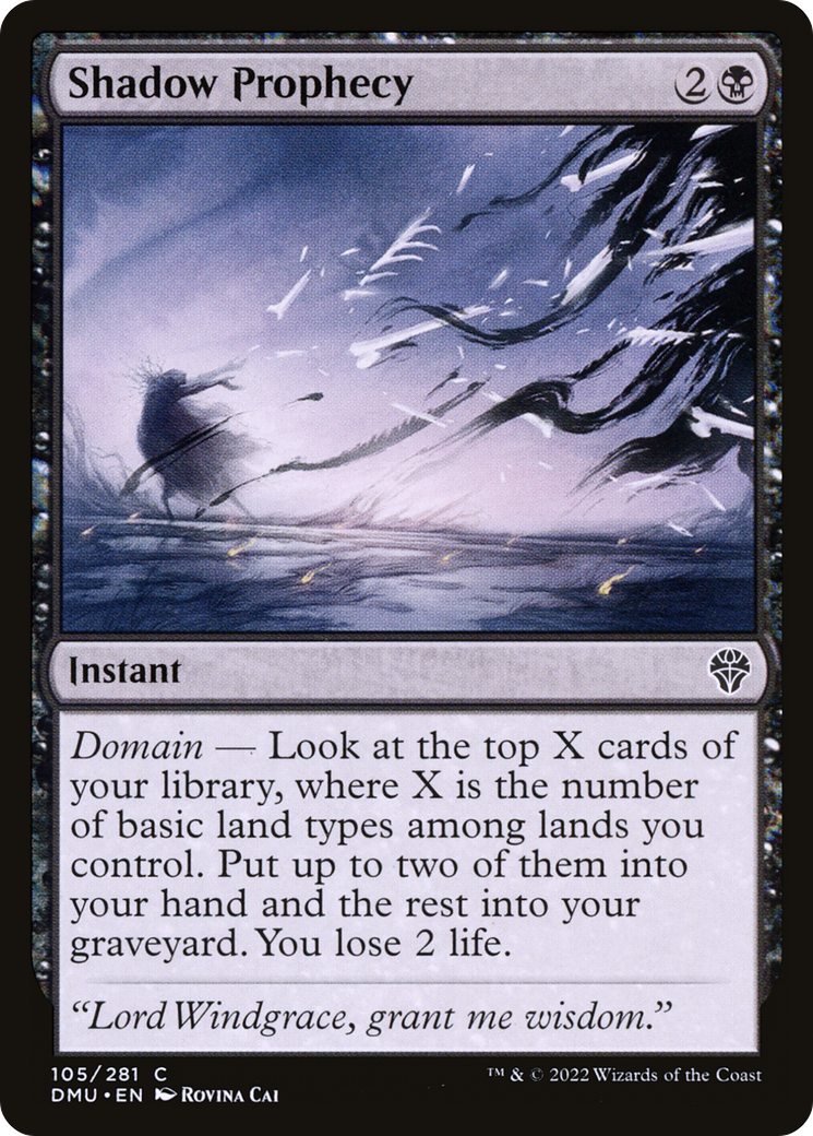 Shadow Prophecy (105) [Dominaria United] - Deck Out Gaming