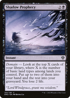 Shadow Prophecy (105) [Dominaria United] foil - Deck Out Gaming