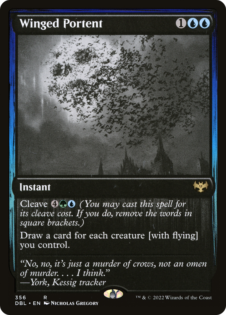Winged Portent (356) [Innistrad: Double Feature] - Deck Out Gaming