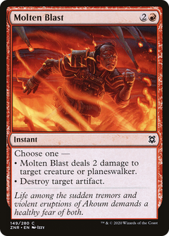 Molten Blast (149) [Zendikar Rising] foil - Deck Out Gaming