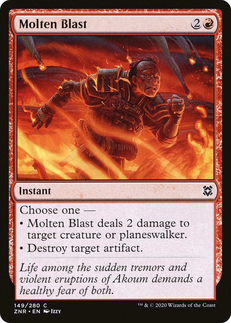 Molten Blast (149) [Zendikar Rising] - Deck Out Gaming