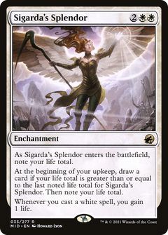 Sigarda's Splendor (33) [Innistrad: Midnight Hunt] - Deck Out Gaming