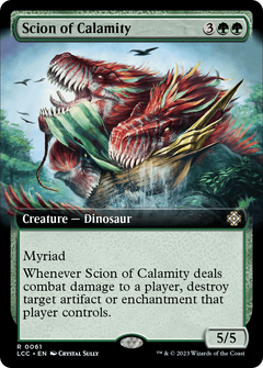 Scion of Calamity (Extended Art) (61) [The Lost Caverns of Ixalan Commander] - Deck Out Gaming