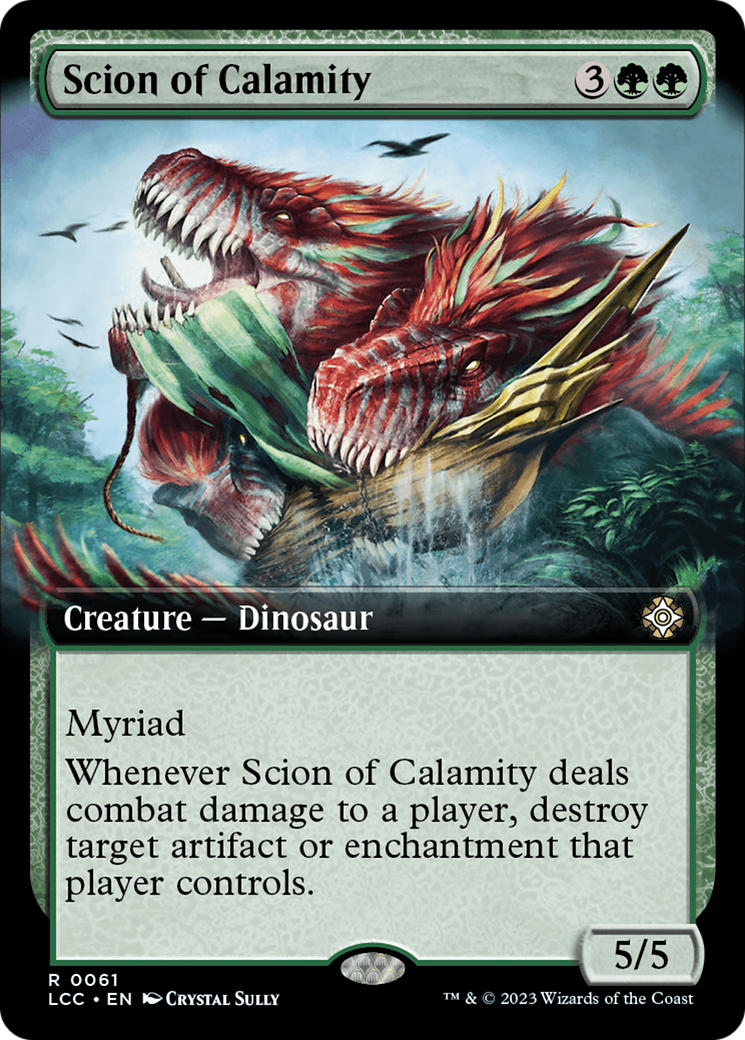 Scion of Calamity (Extended Art) (61) [The Lost Caverns of Ixalan Commander] - Deck Out Gaming