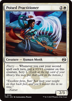 Poised Practitioner (18) [Tarkir: Dragonstorm] - Deck Out Gaming