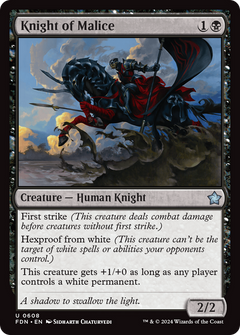 Knight of Malice (608) [Foundations] - Deck Out Gaming