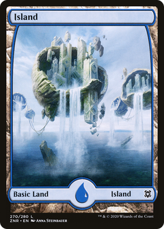 Island (270) [Zendikar Rising] foil - Deck Out Gaming