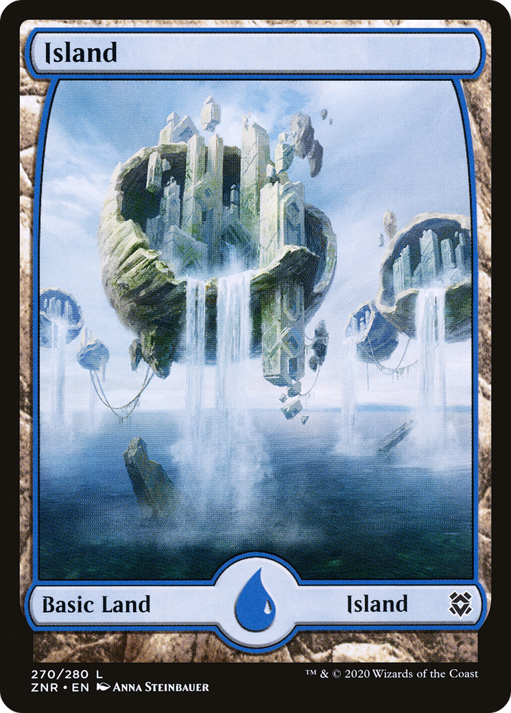 Island (270) [Zendikar Rising] - Deck Out Gaming