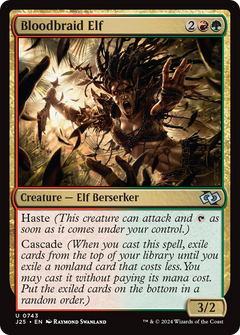 Bloodbraid Elf (743) [Foundations Jumpstart] - Deck Out Gaming