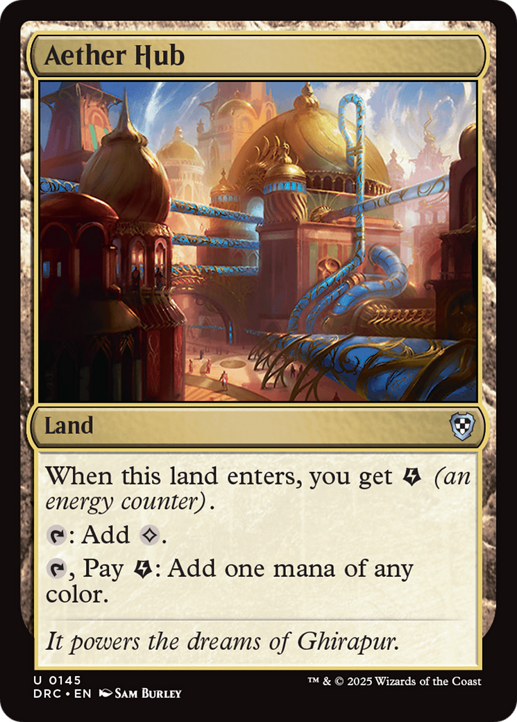 Aether Hub (145) [Commander: Aetherdrift] - Deck Out Gaming