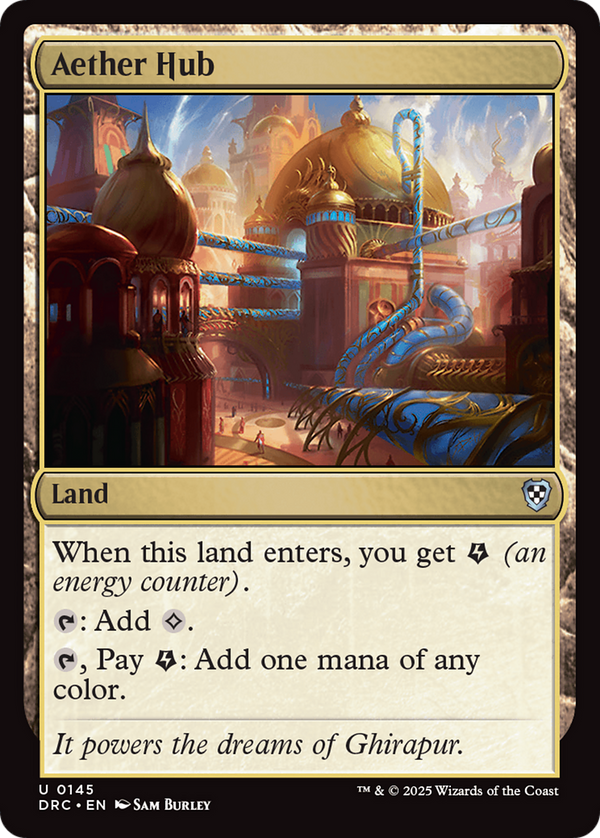 Aether Hub (145) [Commander: Aetherdrift] - Deck Out Gaming