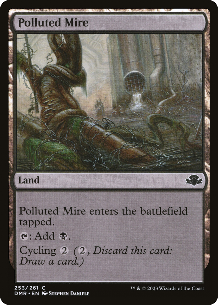 Polluted Mire (253) [Dominaria Remastered] - Deck Out Gaming