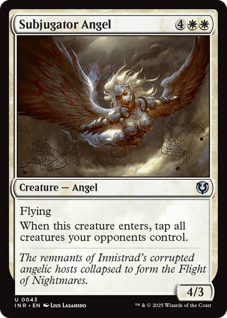Subjugator Angel (43) [Innistrad Remastered] foil - Deck Out Gaming