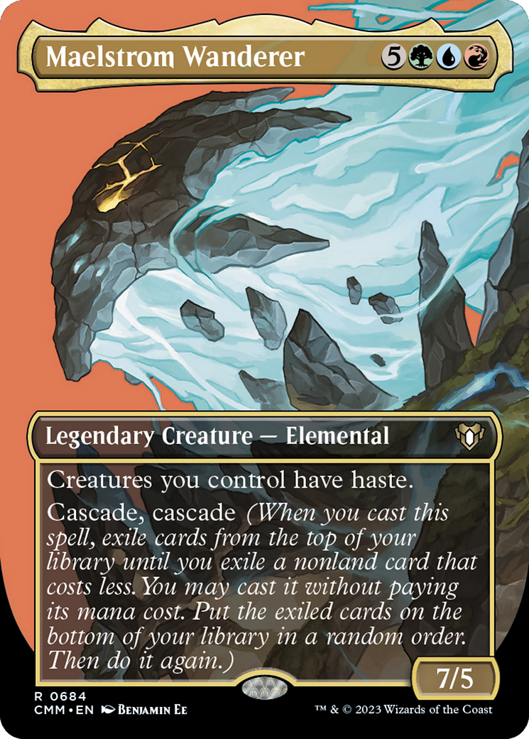 Maelstrom Wanderer (Borderless) (684) [Commander Masters] - Deck Out Gaming