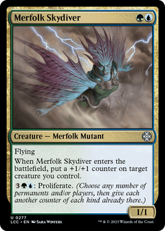 Merfolk Skydiver (277) [The Lost Caverns of Ixalan Commander] - Deck Out Gaming