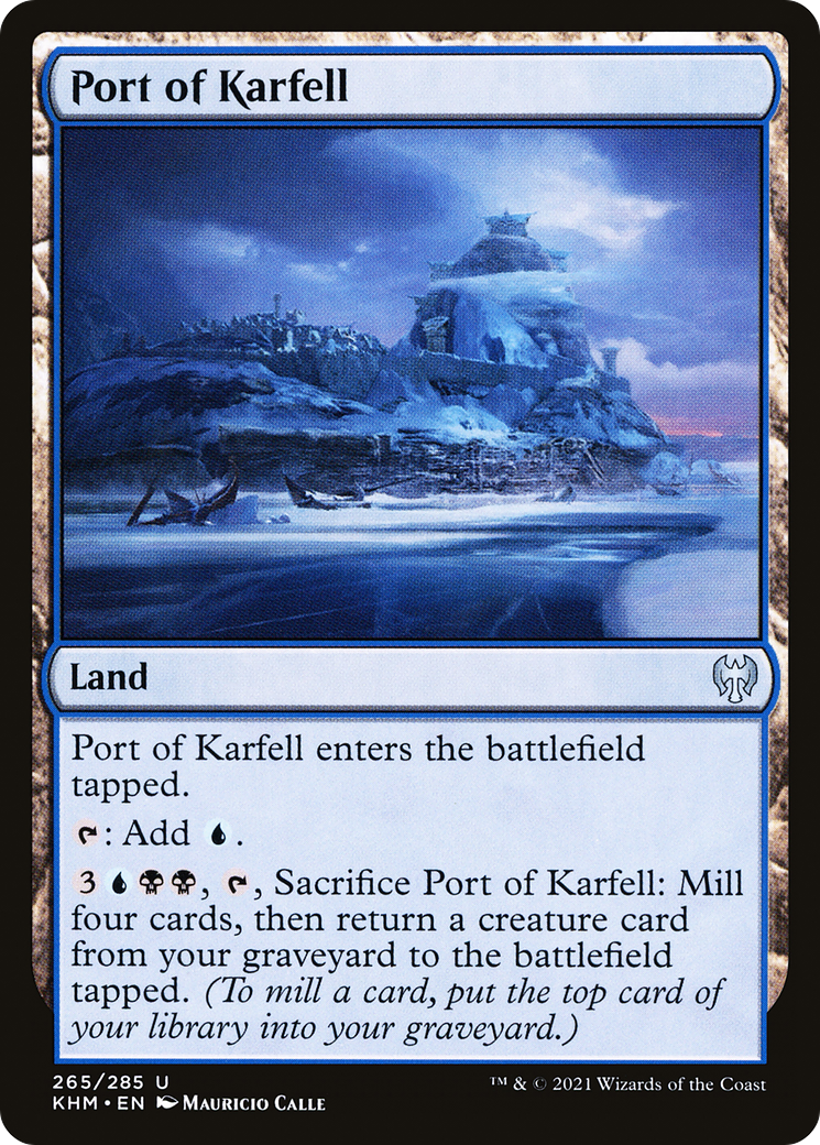 Port of Karfell (265) [Kaldheim] foil - Deck Out Gaming