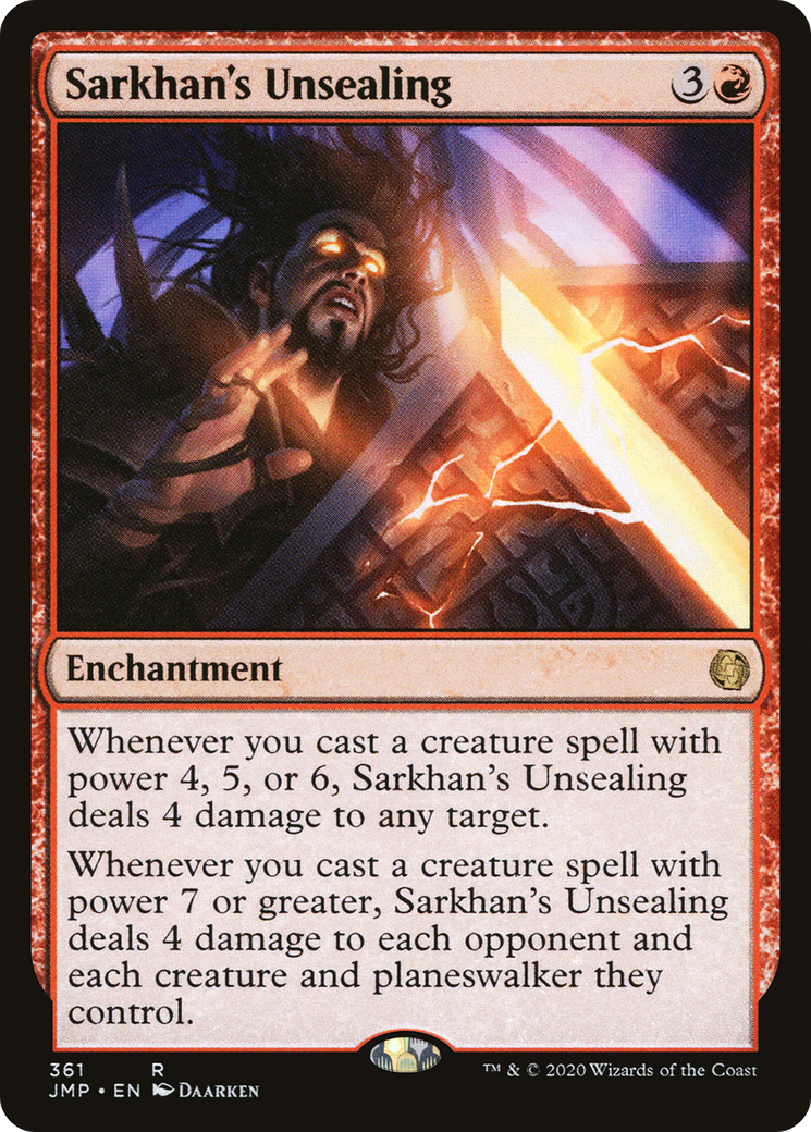 Sarkhan's Unsealing (361) [Jumpstart] - Deck Out Gaming
