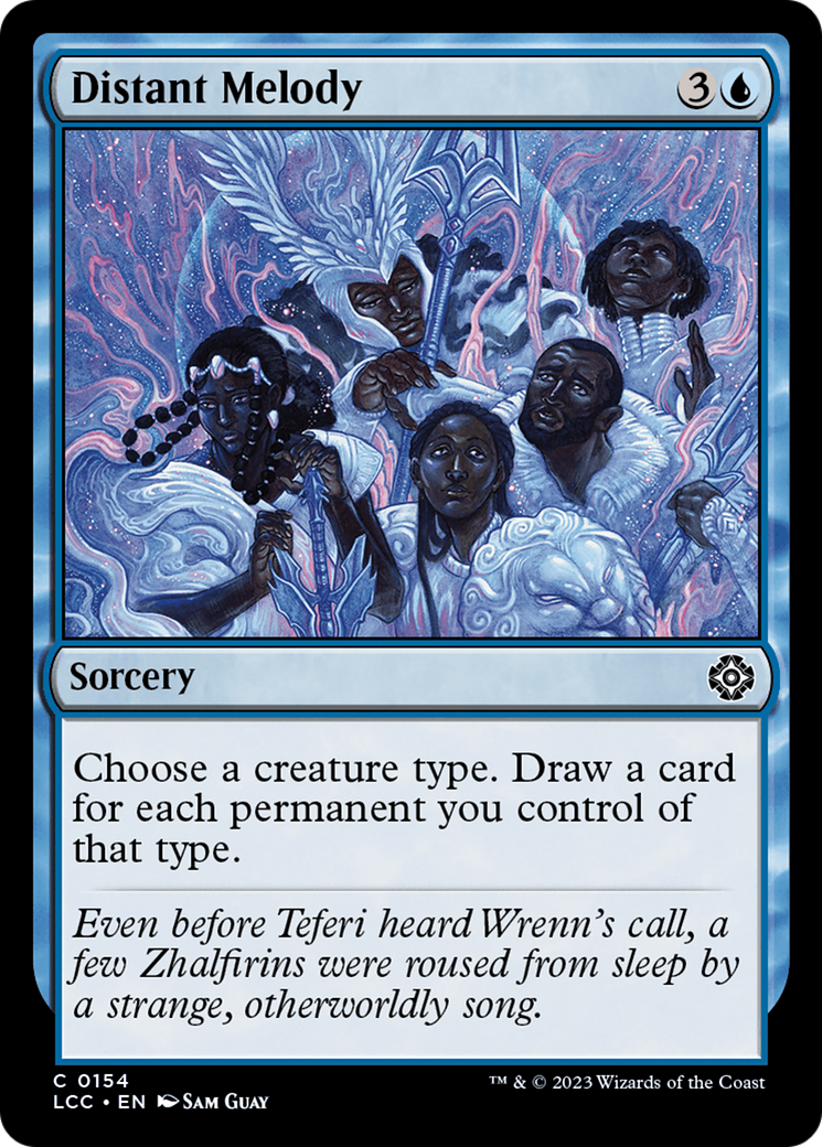 Distant Melody (154) [The Lost Caverns of Ixalan Commander] - Deck Out Gaming