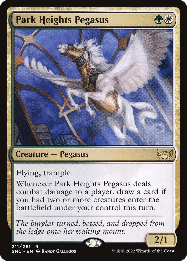 Park Heights Pegasus (211) [Streets of New Capenna] - Deck Out Gaming
