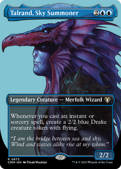Talrand, Sky Summoner (Borderless) (673) [Commander Masters] - Deck Out Gaming