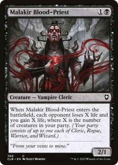 Malakir Blood-Priest (760) [Commander Legends: Battle for Baldur's Gate] - Deck Out Gaming