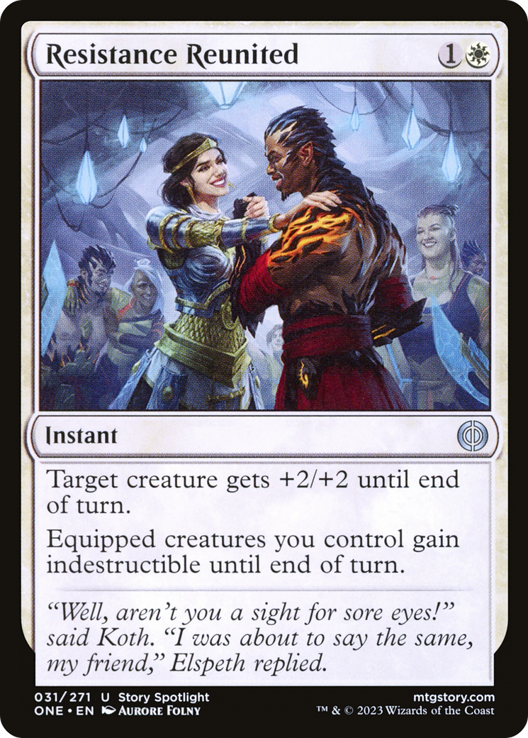 Resistance Reunited (31) [Phyrexia: All Will Be One] foil - Deck Out Gaming