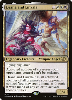 Drana and Linvala (222) [March of the Machine] foil - Deck Out Gaming