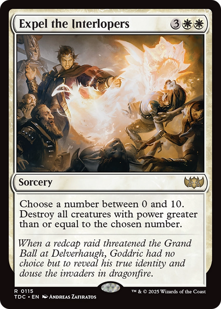 Expel the Interlopers (115) [Commander: Tarkir: Dragonstorm] - Deck Out Gaming