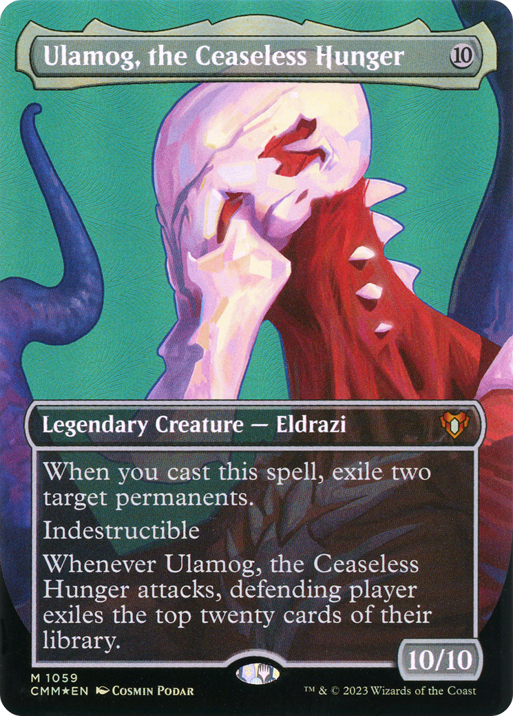 Ulamog, the Ceaseless Hunger (Textured Foil) (1059) [Commander Masters] foil - Deck Out Gaming