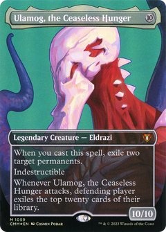 Ulamog, the Ceaseless Hunger (Textured Foil) (1059) [Commander Masters] foil - Deck Out Gaming