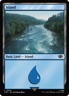 Island (0264) (264) [The Lord of the Rings: Tales of Middle-earth] - Deck Out Gaming