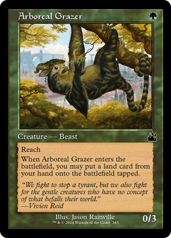 Arboreal Grazer (Retro Frame) (343) [Ravnica Remastered] - Deck Out Gaming