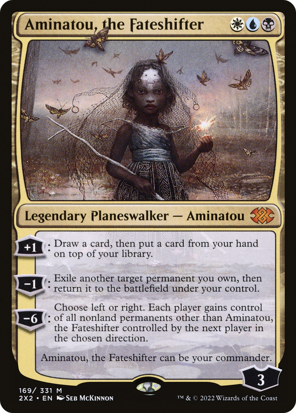 Aminatou, the Fateshifter (169) [Double Masters 2022] foil - Deck Out Gaming