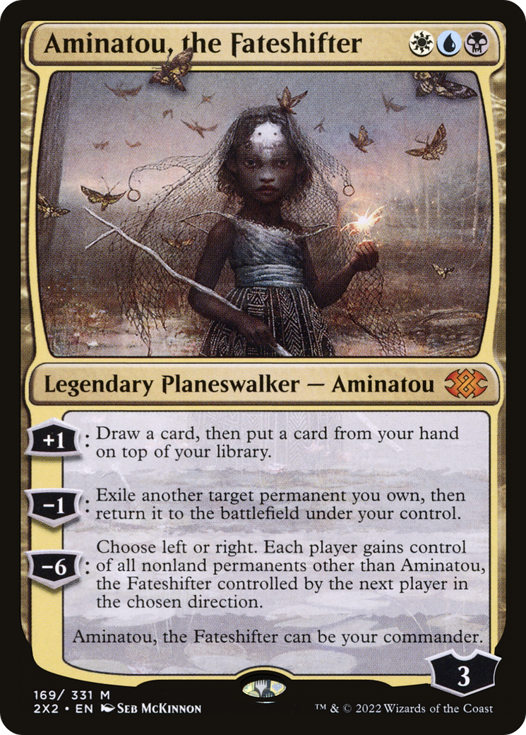 Aminatou, the Fateshifter (169) [Double Masters 2022] foil - Deck Out Gaming