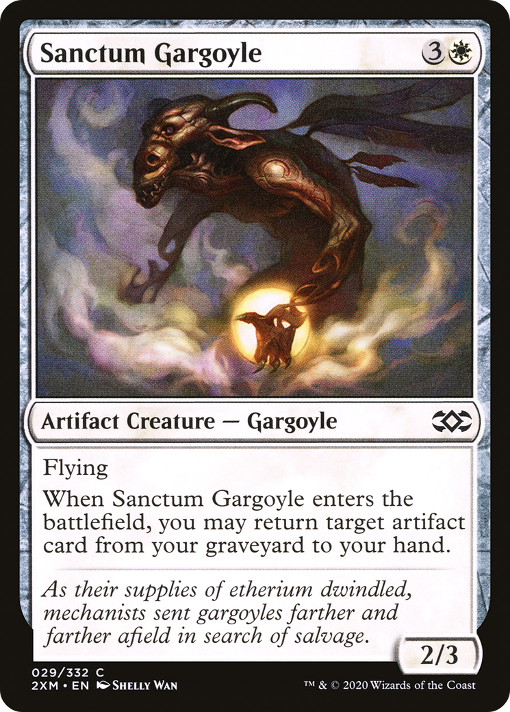 Sanctum Gargoyle (29) [Double Masters] foil - Deck Out Gaming