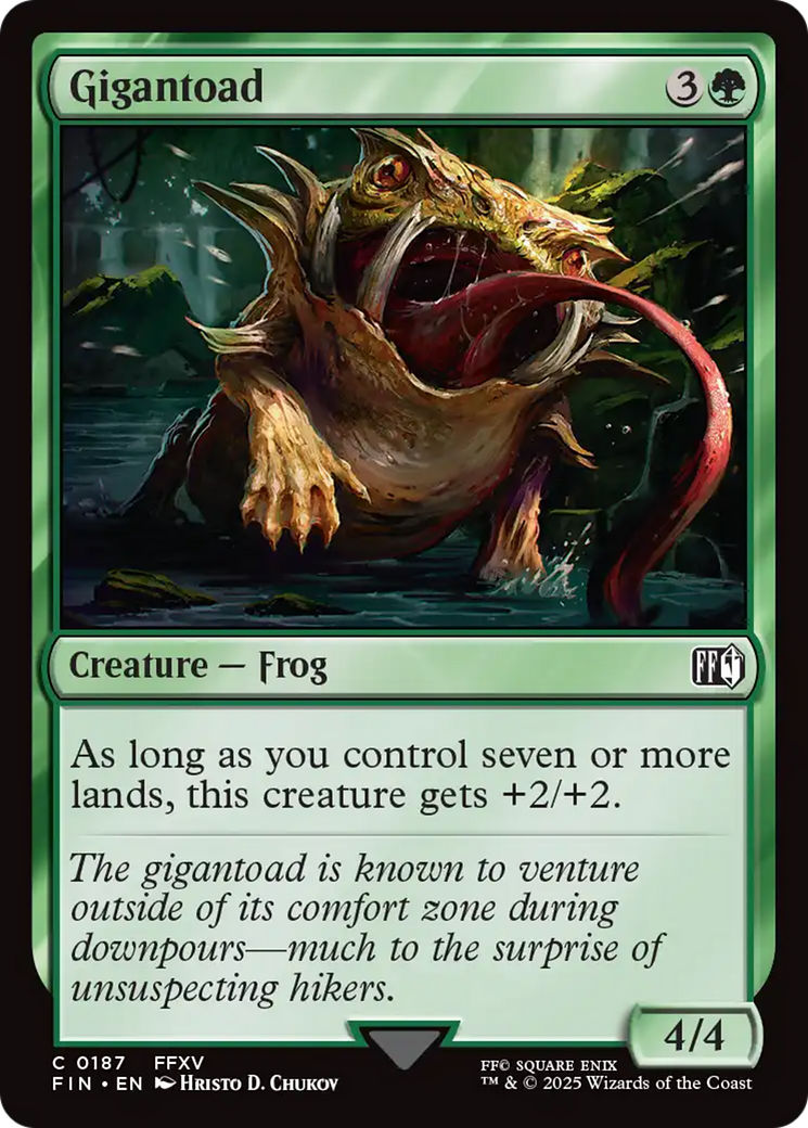 Gigantoad (187) [FINAL FANTASY] foil - Deck Out Gaming