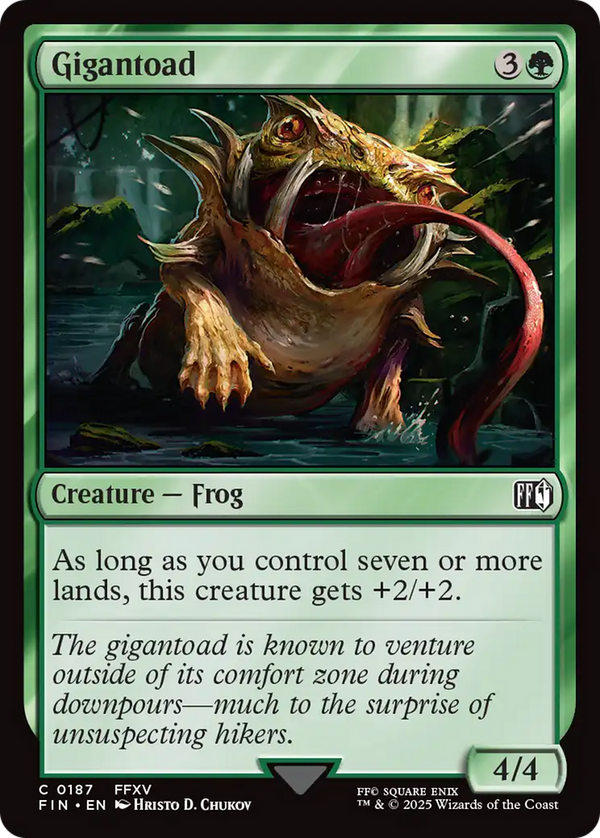 Gigantoad (187) [FINAL FANTASY] foil - Deck Out Gaming