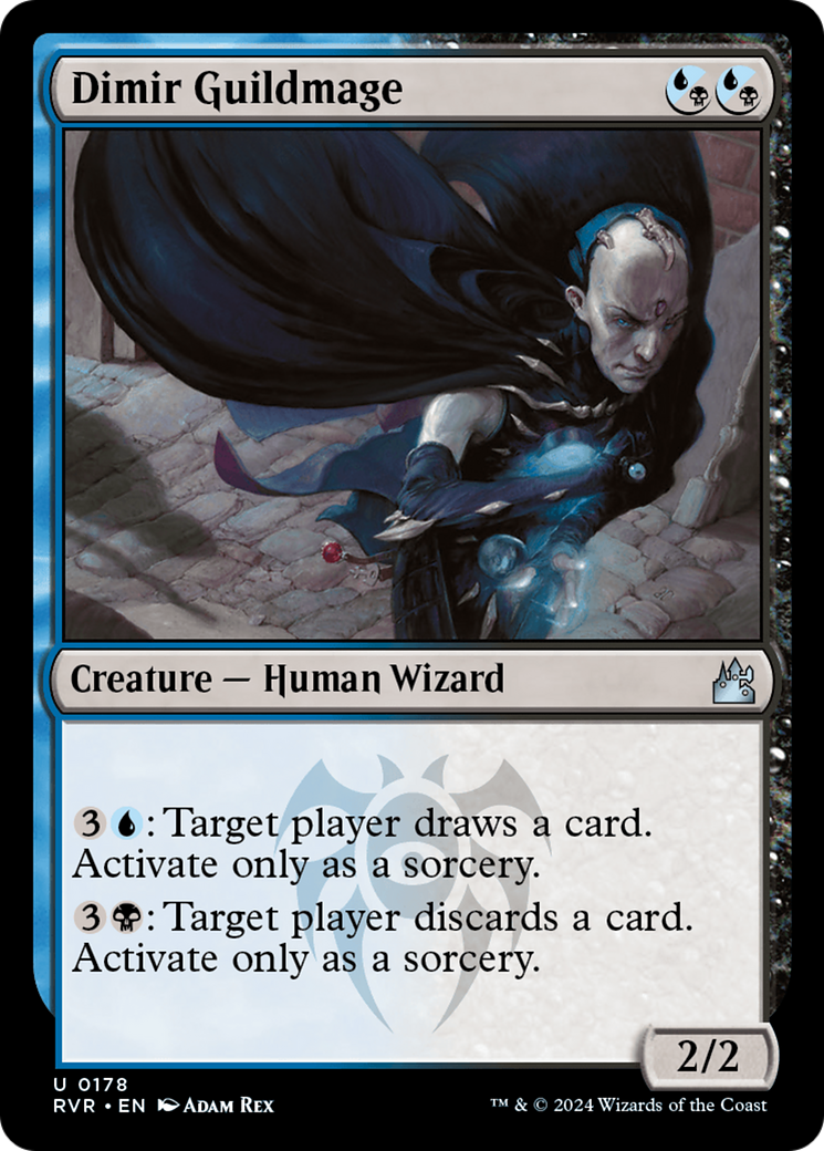 Dimir Guildmage (178) [Ravnica Remastered] foil - Deck Out Gaming