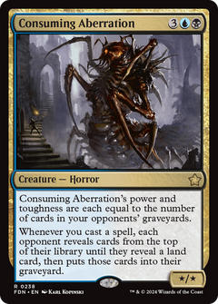 Consuming Aberration (238) [Foundations] foil - Deck Out Gaming