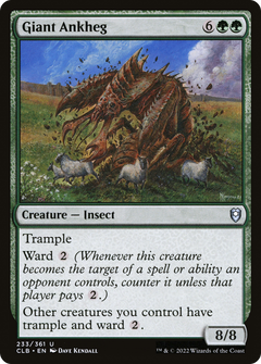 Giant Ankheg (233) [Commander Legends: Battle for Baldur's Gate] foil - Deck Out Gaming