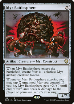 Myr Battlesphere (138) [Phyrexia: All Will Be One Commander] - Deck Out Gaming