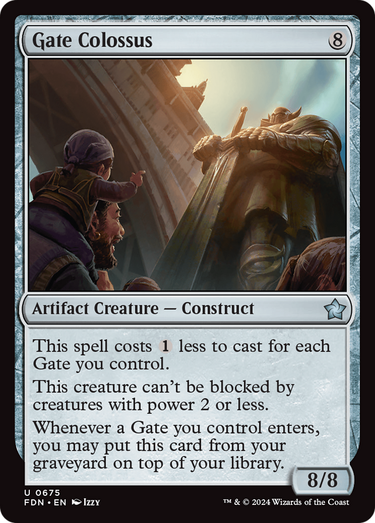 Gate Colossus (675) [Foundations] - Deck Out Gaming